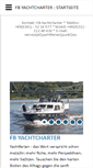 Mobile Screenshot of fb-yachtcharter.de
